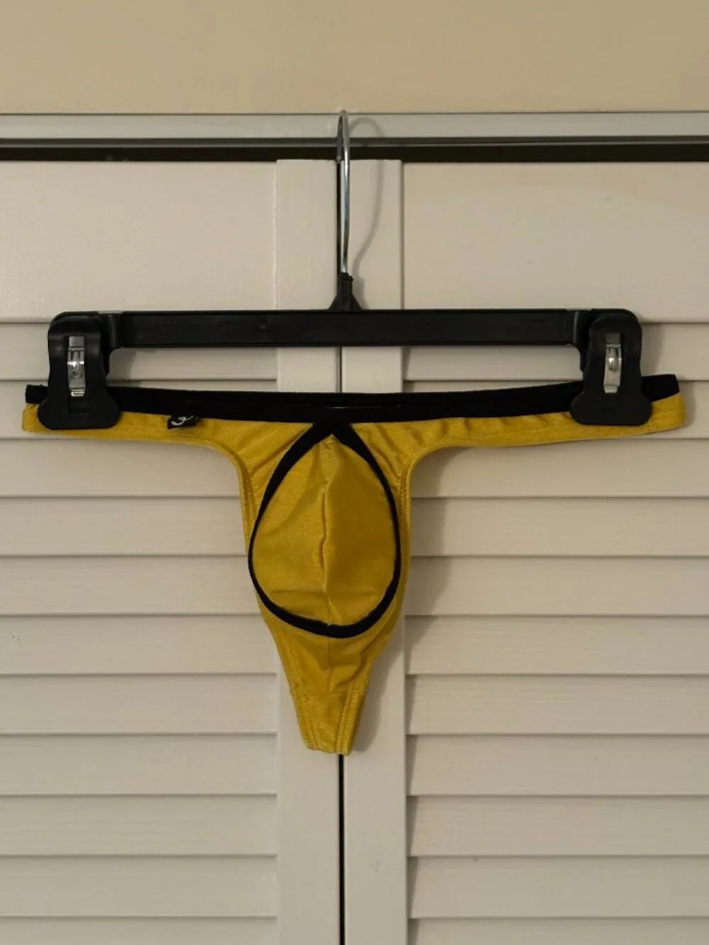 Joe Snyder Pride Frame Thong - Yellow